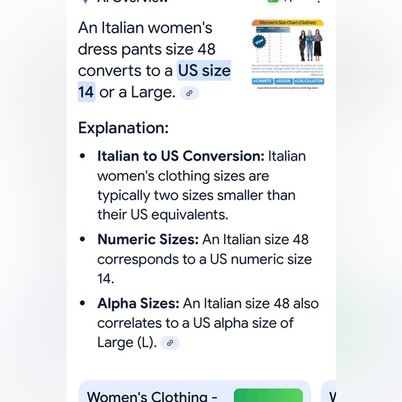 Piazza Sempione Audrey Straight-Leg Cropped Pants white flat front EU 48/14 - Picture 5 of 5